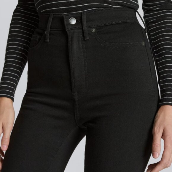 Everlane The Way-High Skinny Jean Crop in Black - Picture 4 of 12